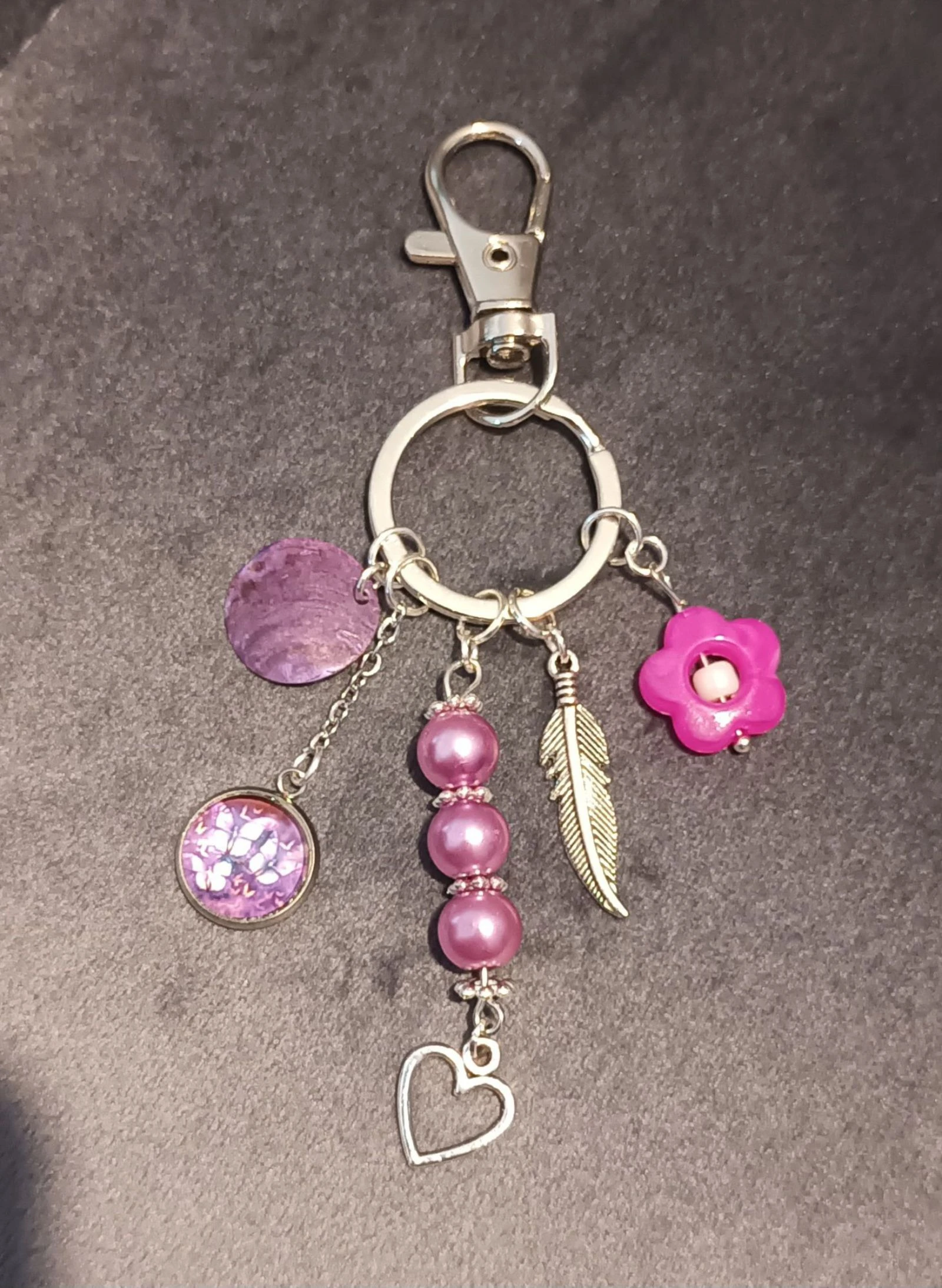 Bijoux de sac, porte feuille, porte clés 
